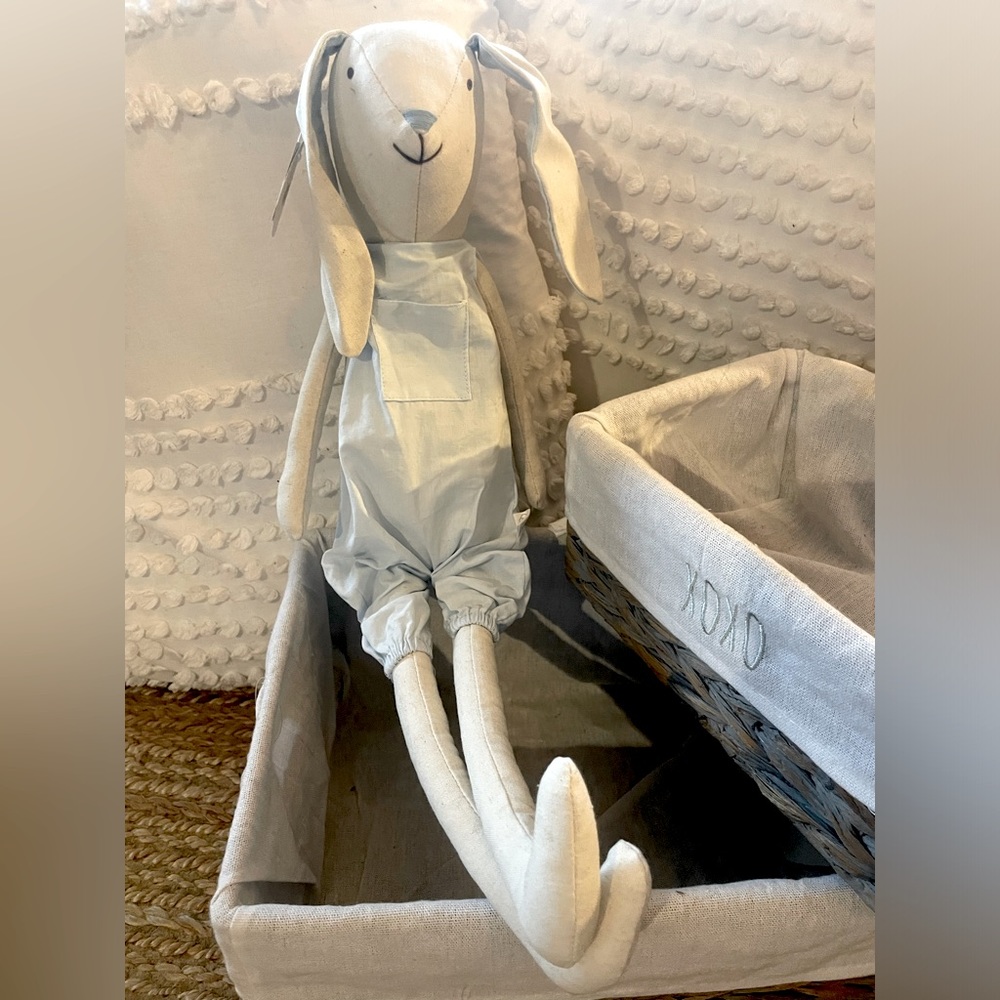 MUD PIE Easter Blue Bunny -NWT